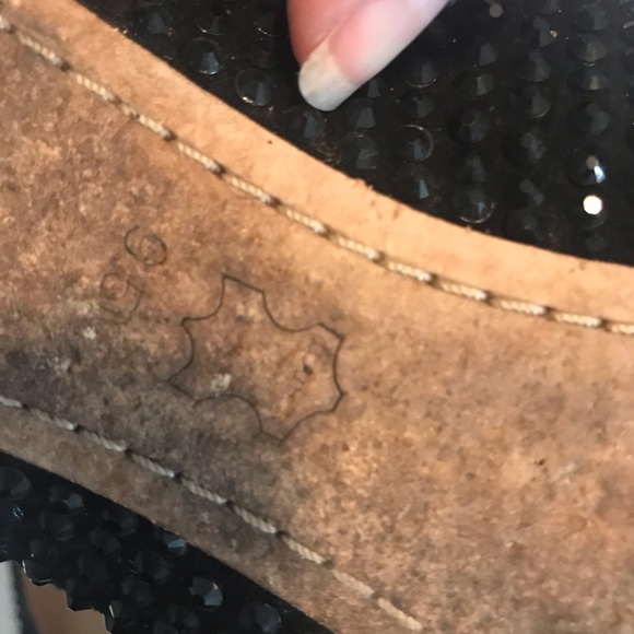 TORY BURCH | black studs on black FLATS | 9.5 - Picture 11 of 14